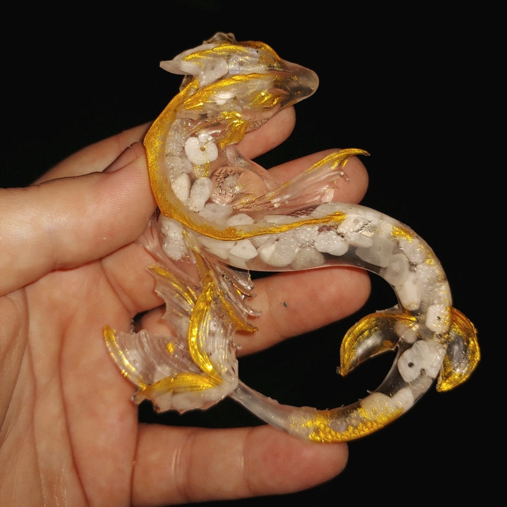 Resin dragons